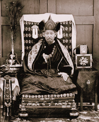 Lama Dashi-Dorzho Itigilov before he was a mummy.