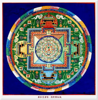 A Healing Buddha mandala